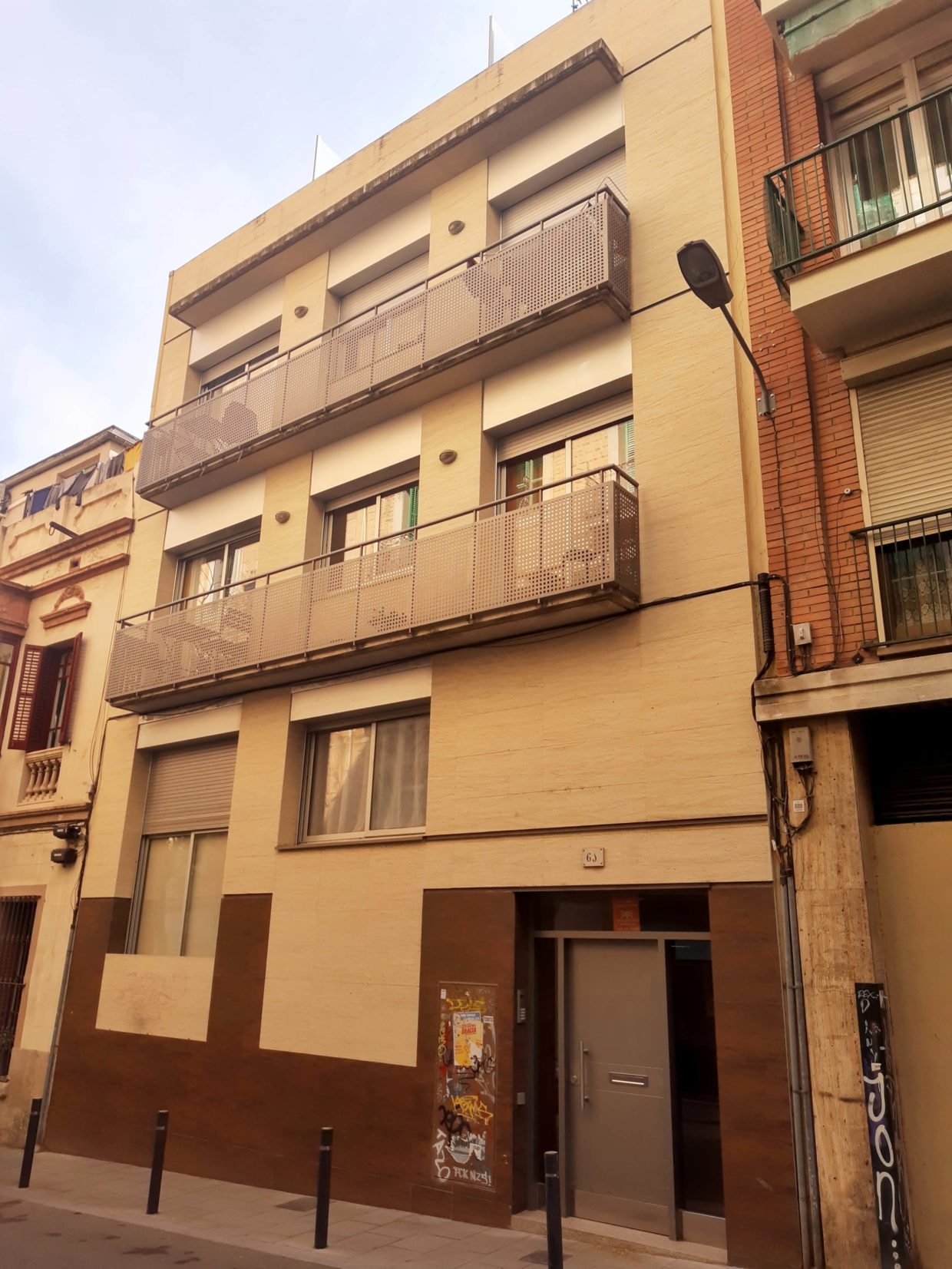 Joan Blanques 61, façana